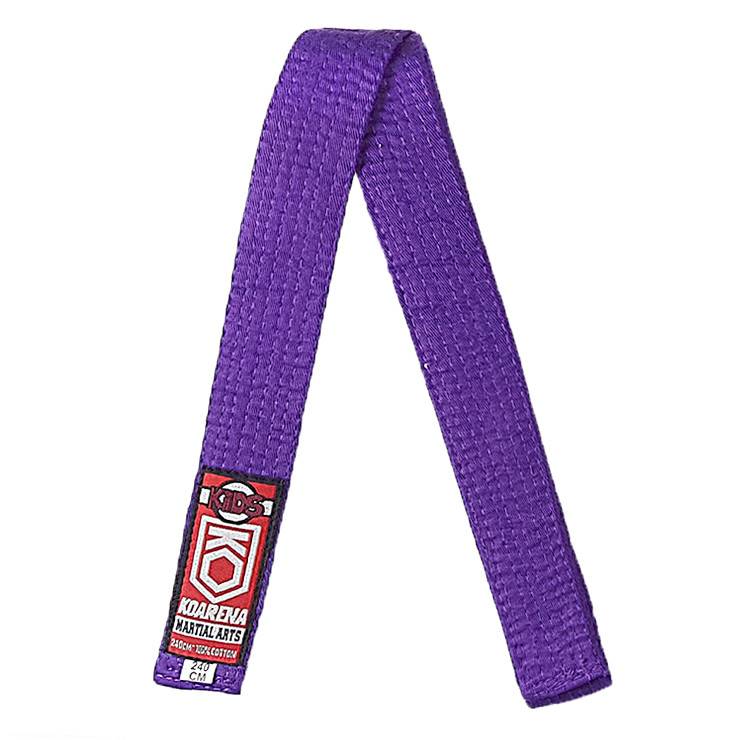 Cinturones morado de judo