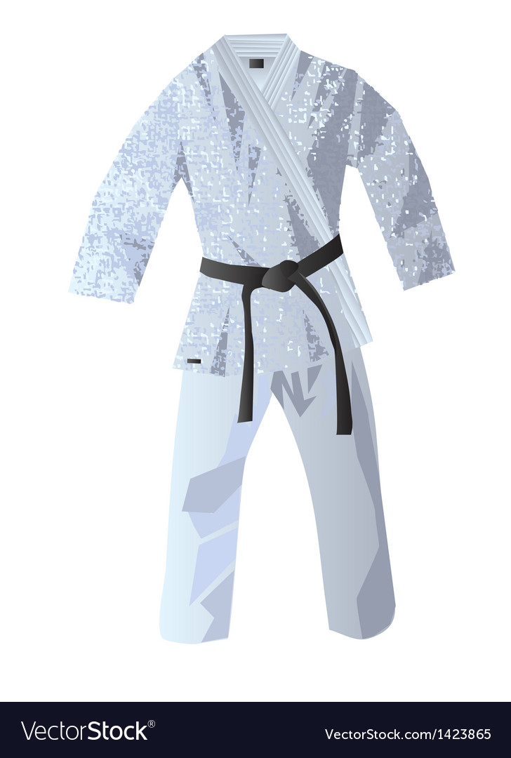 Kimonos vector de judo