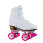 Patines de 4 ruedas rosas de patinaje